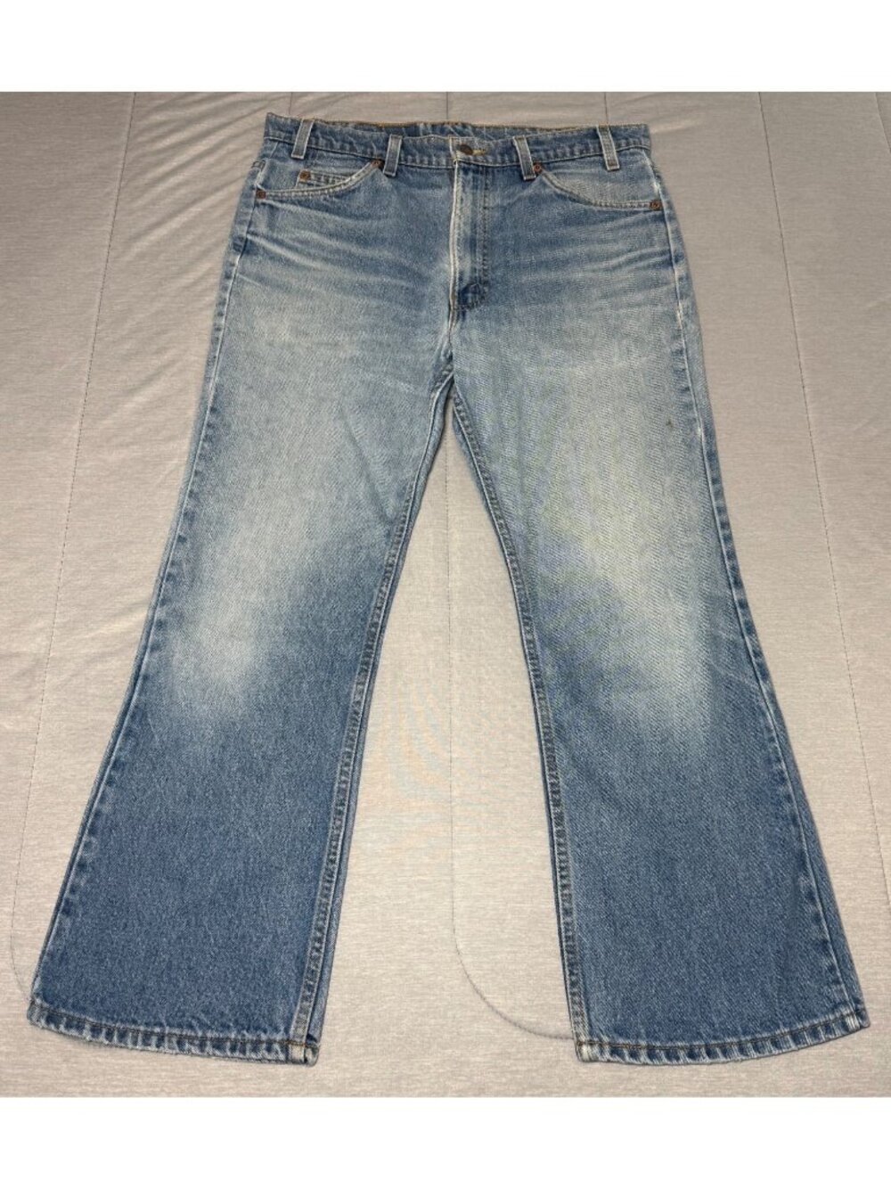 Vintage Levi's 517 Orange Tab Denim Jeans Men 36x29 Made in USA